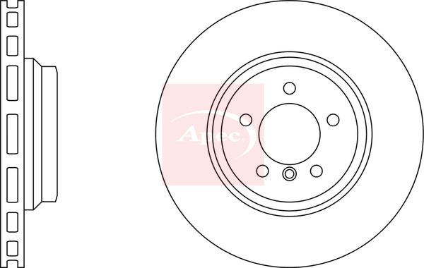 Apec Brake Disc DSK2476 - image 2