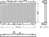 Denso Radiator DRM40054 thumbnail