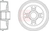 Apec Brake Drum DRM9984 thumbnail