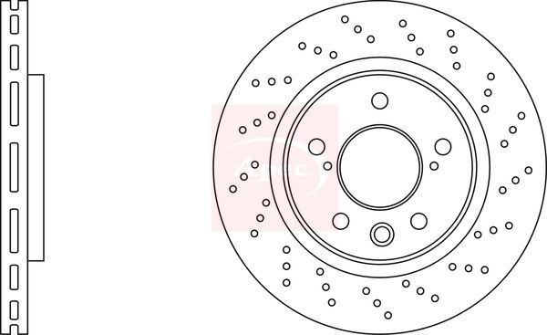Apec Brake Disc DSK2962 - image 2