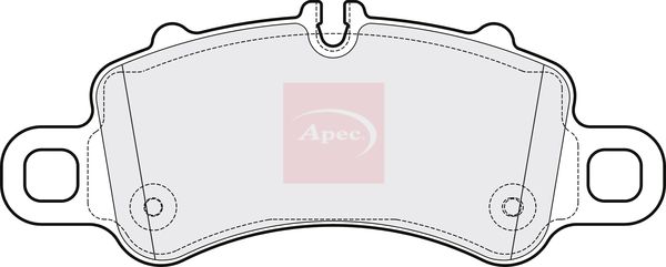 Apec Brake Pads Set PAD2142 - image 2