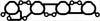 BGA Inlet Intake Manifold Gasket MG3519 thumbnail