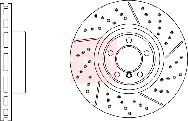 Apec Brake Disc DSK3251 - image 2