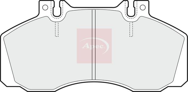 Apec Brake Pads Set PAD658 - image 2