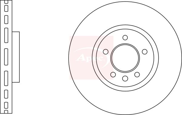 Apec Brake Disc DSK2883 - image 2