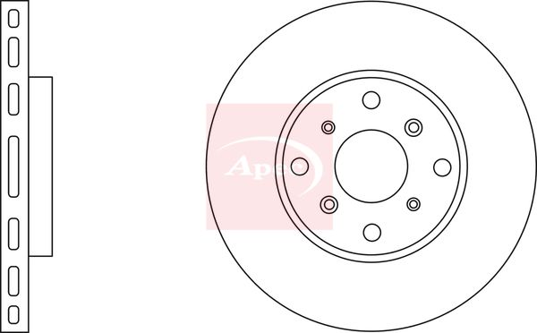 Apec Brake Disc DSK2027 - image 2