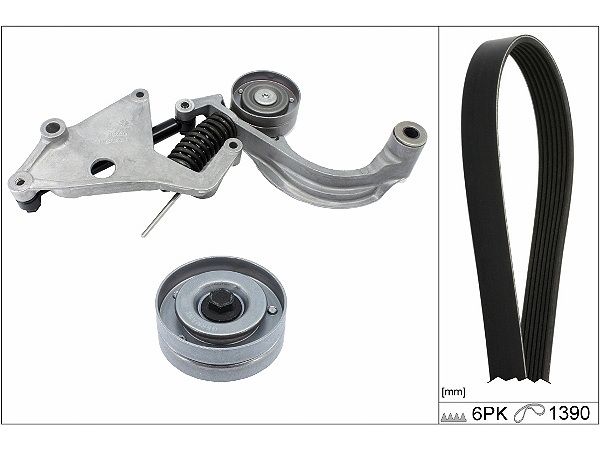 INA Drive Belt Kit 529045710 - image 2