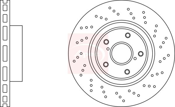 Apec Brake Disc DSK2961 - image 2