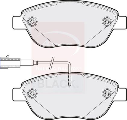 Apec Brake Pads Set PAD2109B - image 2
