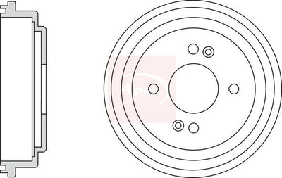 Apec Brake Drum DRM9948