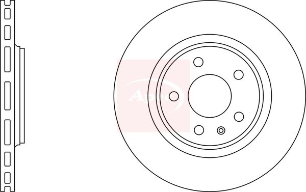 Apec Brake Disc DSK2315 - image 2