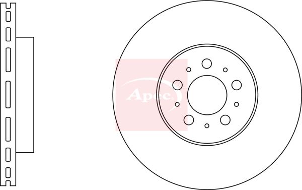 Apec Brake Disc DSK3258 - image 2