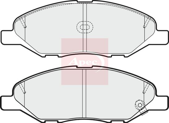 Apec Brake Pads Set PAD1760 - image 2