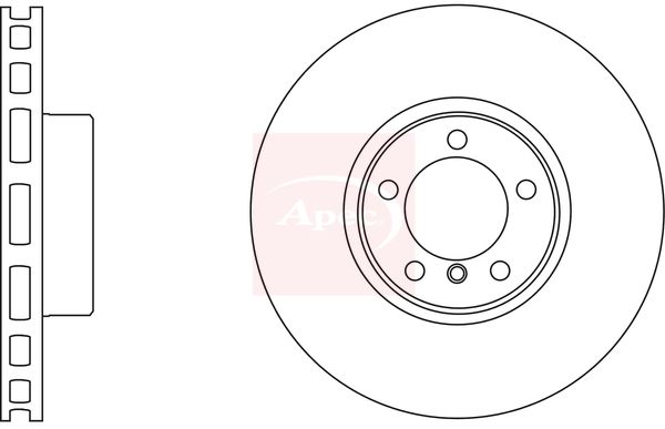 Apec Brake Disc DSK2536 - image 2