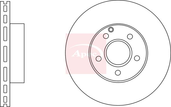 Apec Brake Disc DSK2585 - image 2