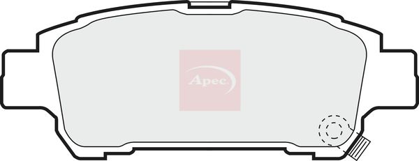 Apec Brake Pads Set PAD1238 - image 2