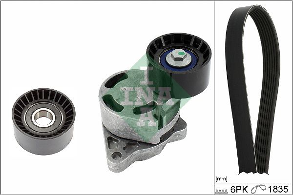 INA Drive Belt Kit 529043610 - image 2