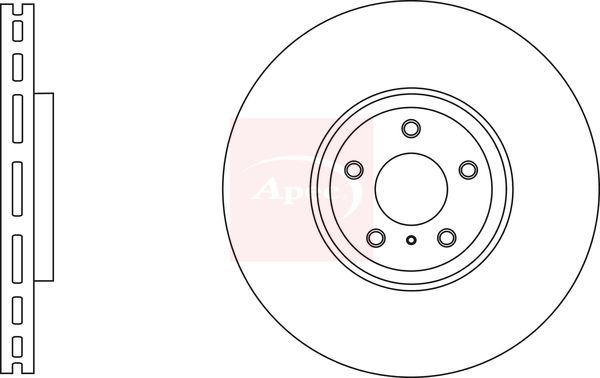Apec Brake Disc DSK2833 - image 2