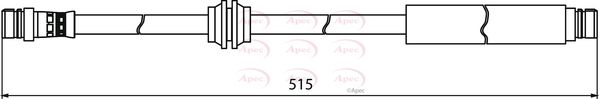 Apec Brake Hose HOS3941 - image 2
