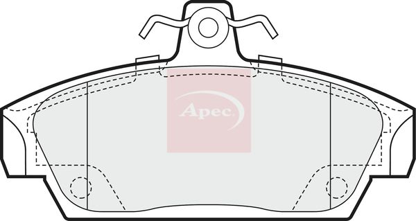 Apec Brake Pads Set PAD659 - image 2