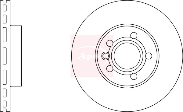 Apec Brake Disc DSK939 - image 2