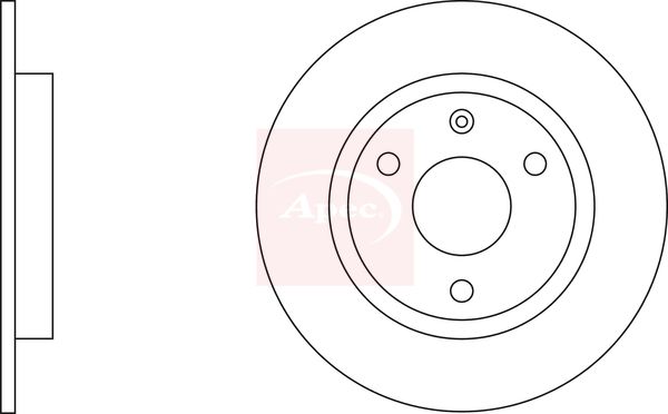 Apec Brake Disc DSK124 - image 2