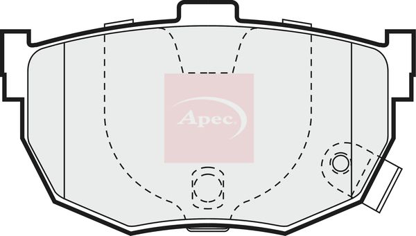 Apec Brake Pads Set PAD999 - image 2