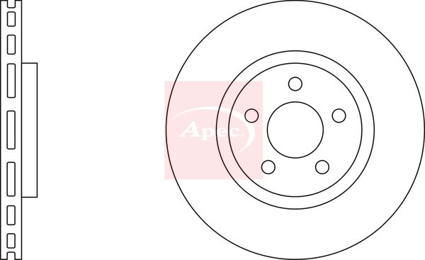 Apec Brake Disc DSK2096 - image 2