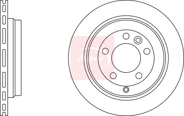 Apec Brake Disc DSK2428 - image 2
