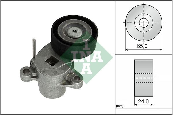 INA Drive Belt Tensioner Pulley 534050710 - image 2
