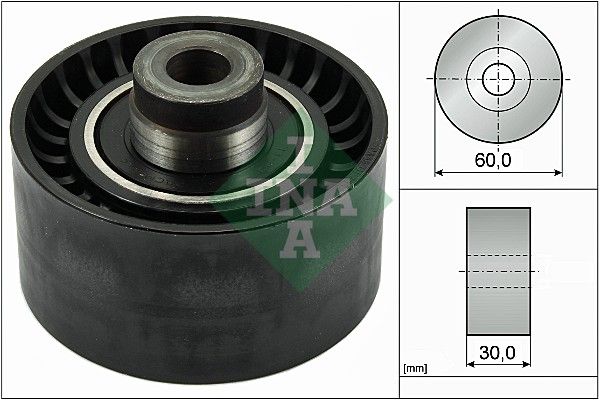 INA Timing Belt Deflection Guide Pulley 532034510 - image 2