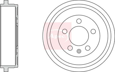 Apec Brake Drum DRM9989