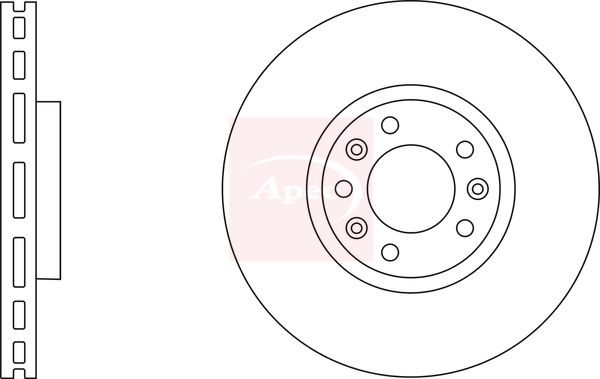 Apec Brake Disc DSK2863 - image 2