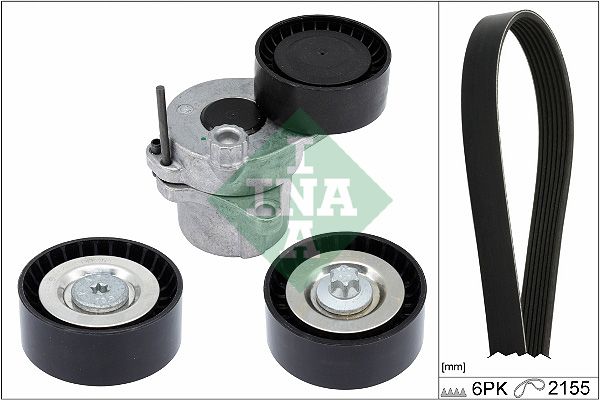 INA Drive Belt Kit 529047910 - image 2