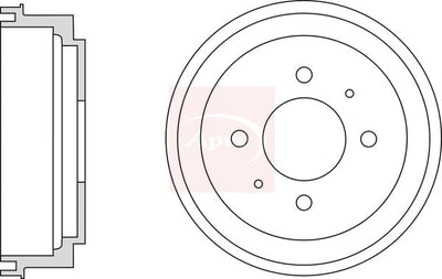 Apec Brake Drum DRM9946