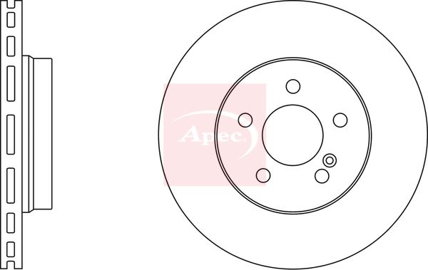 Apec Brake Disc DSK2613 - image 2