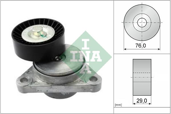 INA Drive Belt Tensioner Pulley 534029010 - image 2