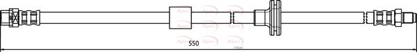 Apec Brake Hose HOS3612 - image 2
