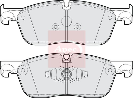 Apec Brake Pads Set PAD2295 - image 2