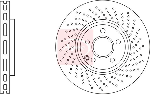 Apec Brake Disc DSK3204 - image 2