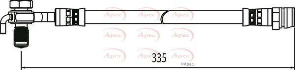 Apec Brake Hose HOS4111 - image 2