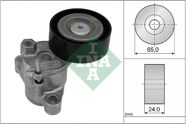 INA Drive Belt Tensioner Pulley 534072910 - image 2