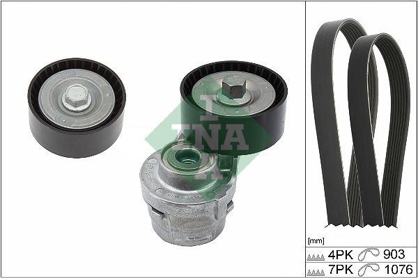 INA Drive Belt Kit 529038310 - image 2