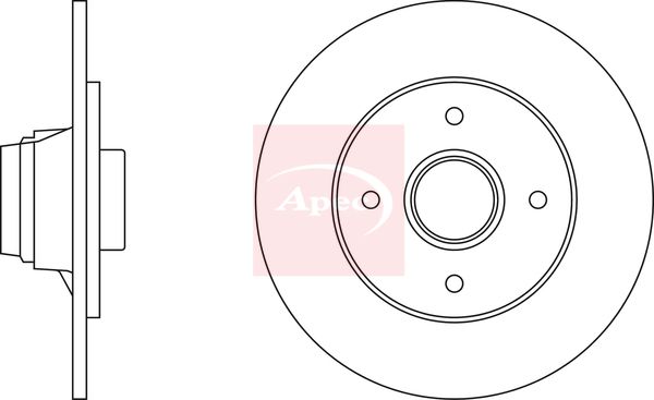 Apec Brake Disc DSK250 - image 2