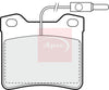 Apec Brake Pads Set PAD678 thumbnail
