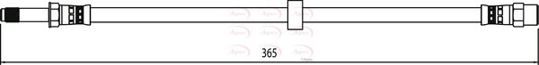 Apec Brake Hose HOS4112 - image 2