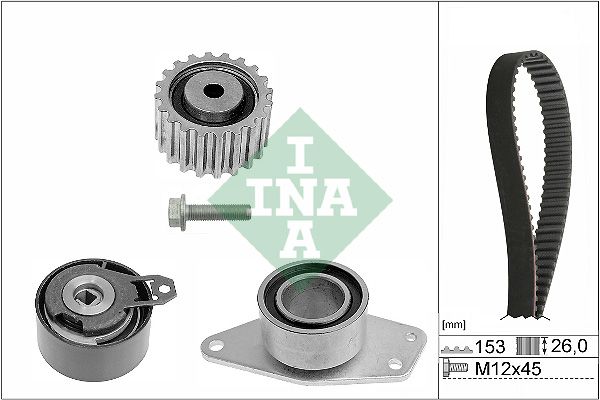 INA Timing Belt Kit 530035710 - image 2