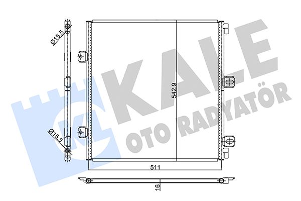 NRF Air Conditioning Condenser 350425 - image 2