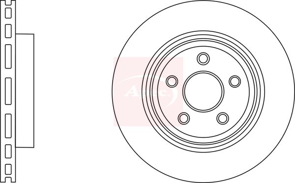 Apec Brake Disc DSK2875 - image 2