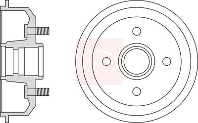 Apec Brake Drum DRM9123